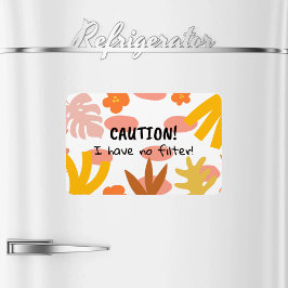 Ímã Caution Flexible Photo Magnet