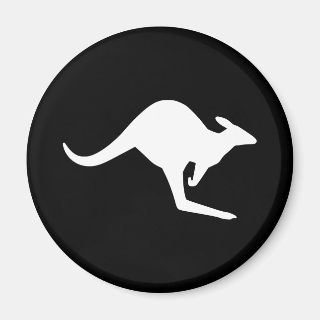 Imã Caution Kangaroo (Frente)