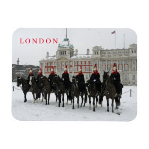 Ímã Cavalaria Doméstica de Londres na imã de geladeira