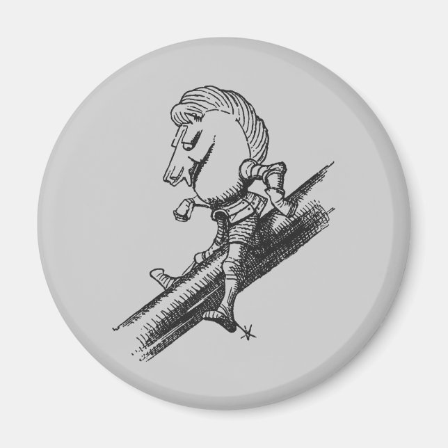 Imã Cavaleiro Branco (Frente)