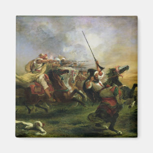 Imã Cavaleiro marroquinos na ação militar, 1832
