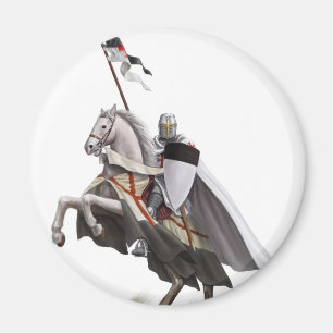 Imã Cavaleiro montado Templar