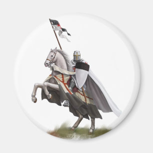 Imã Cavaleiro montado Templar