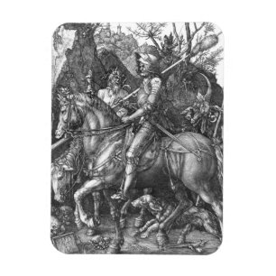 Ímã Cavaleiro, Morte e o Diabo, 1513 (gravura)