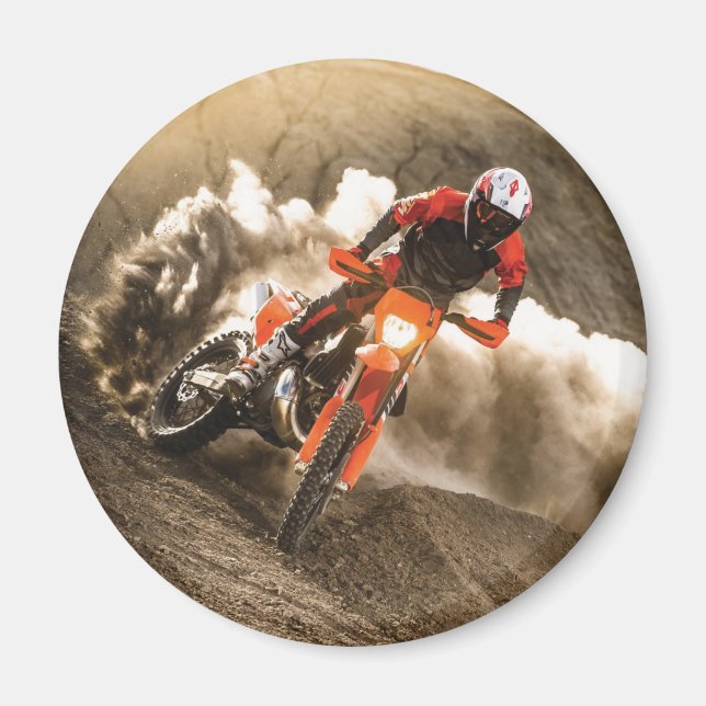 Imã Cavaleiro Motocross (Frente)