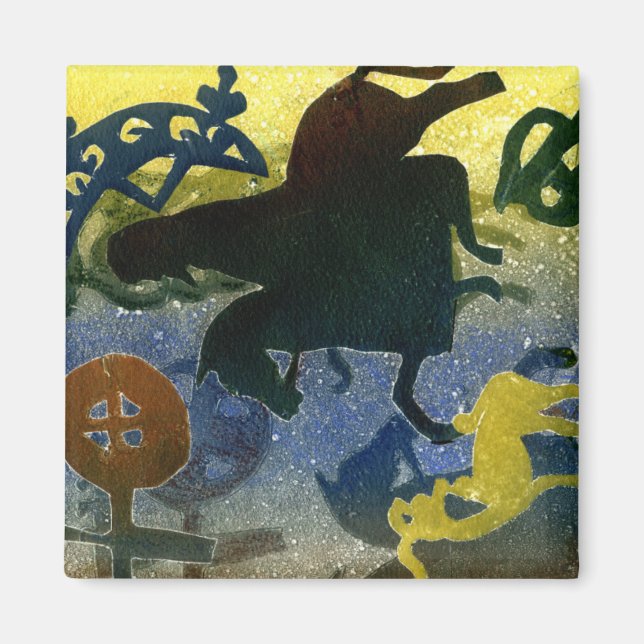 Imã Cavaleiro Picado (Frente)