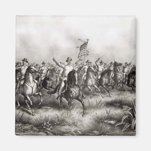 Imã Cavaleiros Rough: Coronel Theodore Roosevelt (Frente)
