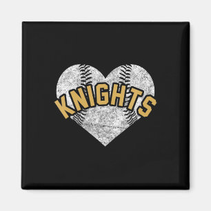 Imã Cavaleiros Vendem Camiseta Softll Mascote da Equip