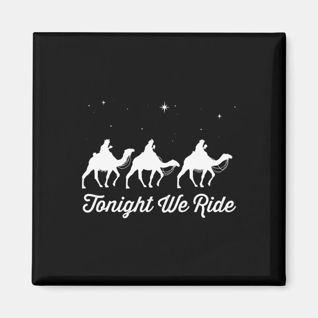 Imã Cavalgamos Esta Noite Camelo Cristão De Natal  (Frente)