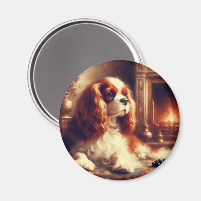 Imã Cavalier King Charles Spaniel (Front/Back)