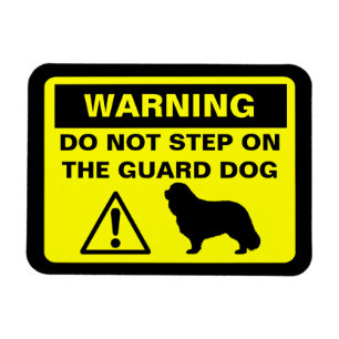 Ímã Cavalier King Charles Spaniel Cão de Guarda Alerta