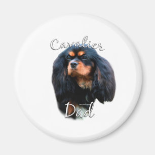 Imã Cavalier King Charles Spaniel Pai 2