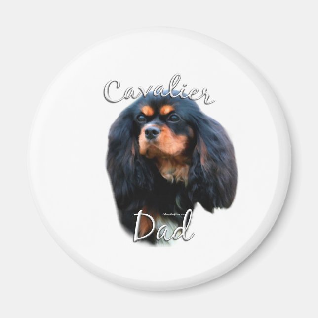 Imã Cavalier King Charles Spaniel Pai 2 (Frente)