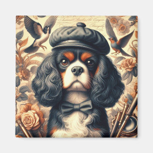 Imã Cavalier King Charles Spaniel Painting