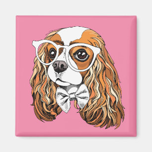 Imã Cavalier King Charles Spaniel Portrait