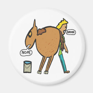 Imã Cavalo a Água