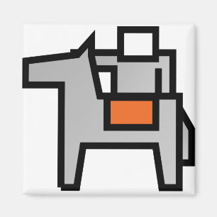 Imã Cavalo Cavaleiro 1