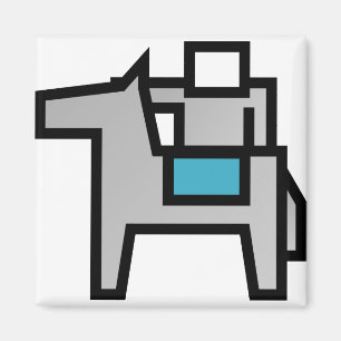 Imã Cavalo Cavaleiro 2