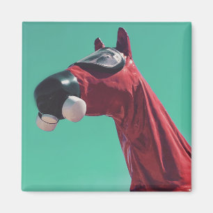 Imã cavalo de guerra frio