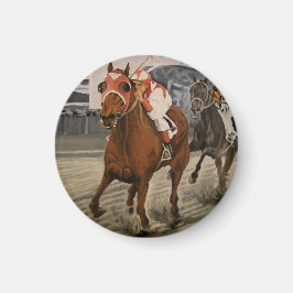 Imã Cavalo de raça pura ganha clássico