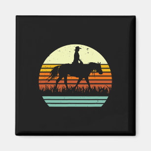 Imã Cavalo de Trilha do Ranhura Ocidental do Estilo So