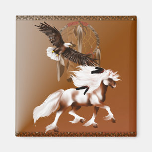 Imã Cavalo e ímã de Eagle