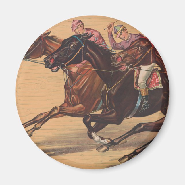 Imã Cavalo e Jockey (Frente)