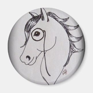 Imã Cavalo e monóculo