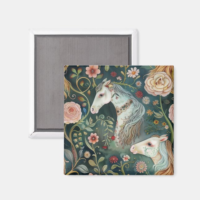 Imã Cavalo Fantasia (Front/Back)