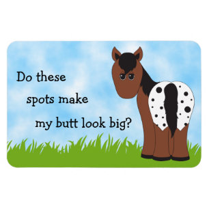 Ímã Cavalo geral do Appaloosa de Appy do bumbum grande
