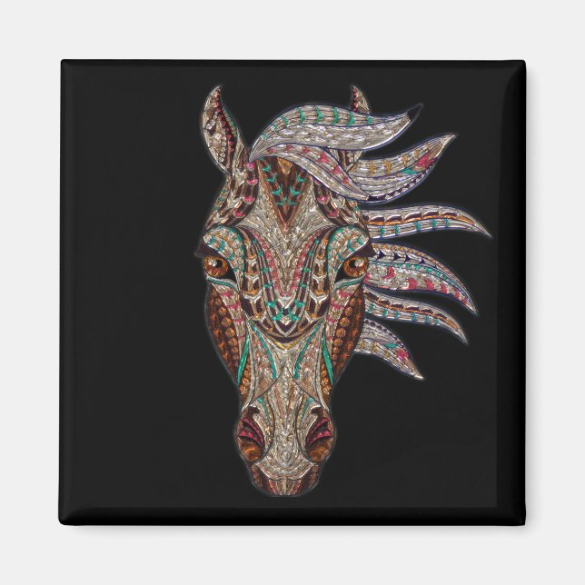 Imã Cavalo magnífico (Frente)