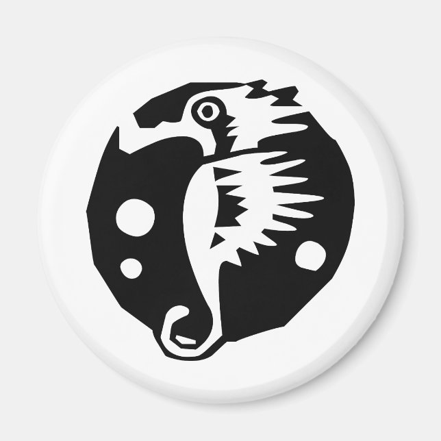 Imã Cavalo marinho (Frente)