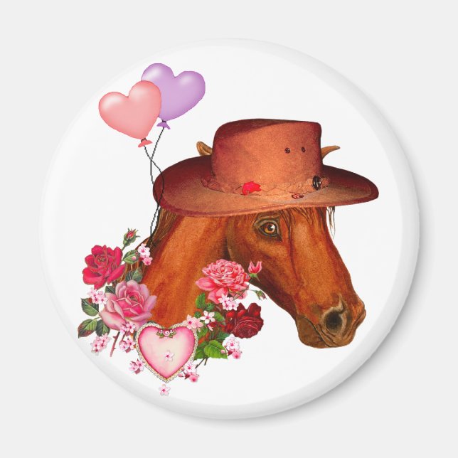 Imã Cavalo namorados (Frente)