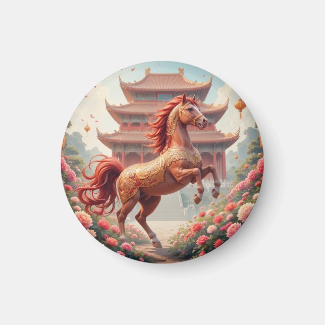 Imã Cavalo no ano da china  (Frente)