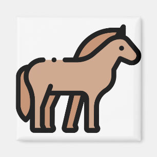 Imã Cavalo Pequeno