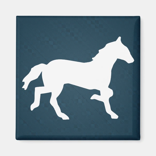 Imã cavalo simples (Frente)