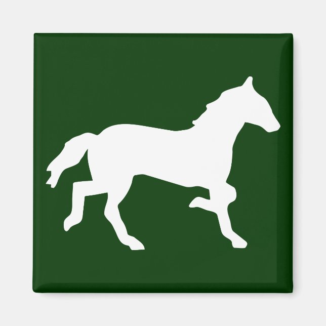 Imã cavalo simples (Frente)
