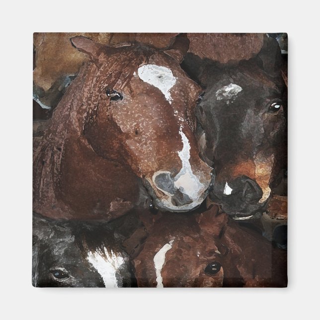 Imã Cavalos (Frente)