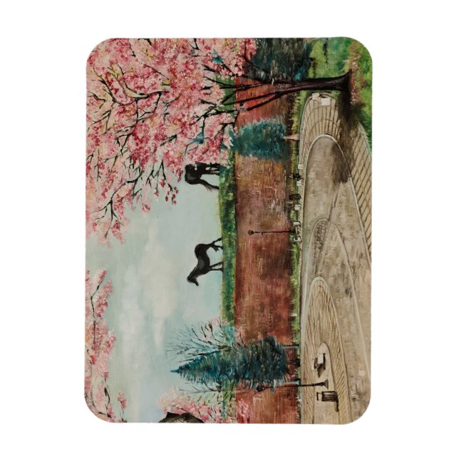 Ímã Cavalos da guarda (Vertical)