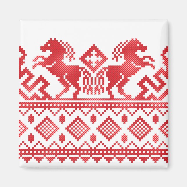 Imã Cavalos de criação (Frente)