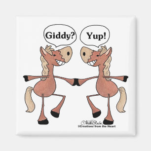 Imã Cavalos Giddy Up