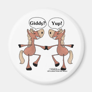 Imã Cavalos Giddy Up