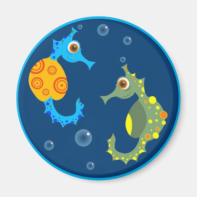 Imã Cavalos-marinhos (Frente)