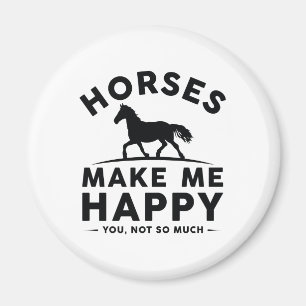 Imã Cavalos Me Fazem Feliz Não Tanto