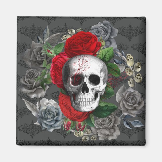 Imã Caveira (Frente)