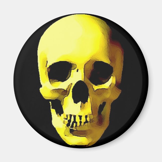 Imã Caveira (Frente)