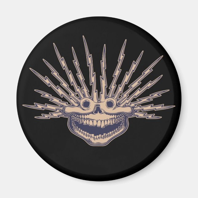 Imã Caveira Seca (Frente)