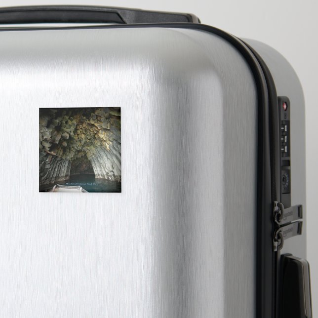 Imã Caverna Columnar Basalt Ilha Akun (In Situ (Luggage))