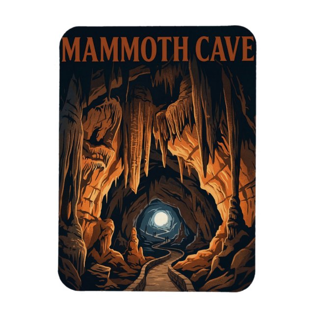 Ímã Caverna Mammoth (Vertical)