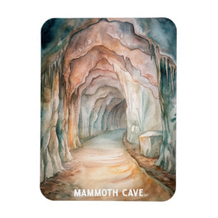 Ímã Caverna Mammoth Parque Nacional Aquarela